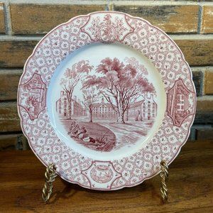 1931 Phillips EXETER ACADEMY NH Royal Cauldon Plate 10.40" ( Code 3)